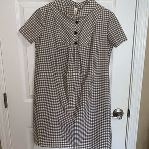 HANDMADE Real Vintage Mini Plaid Dress